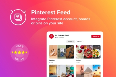 WordPress Pinterest Feed Plugin 1.2.0