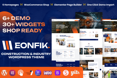 Eonfik - Construction & Industry WordPress Theme 1.2.0