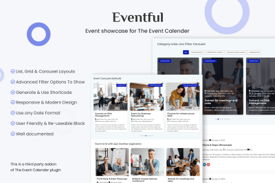 Events Showcase For The Events Calendar 1.1.3