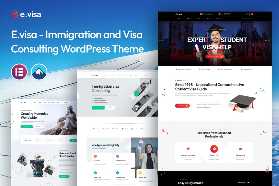Evisa - Immigration and Visa Consulting Theme 1.0.0
