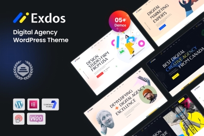 Exdos - Digital Agency WordPress Theme 1.1.1