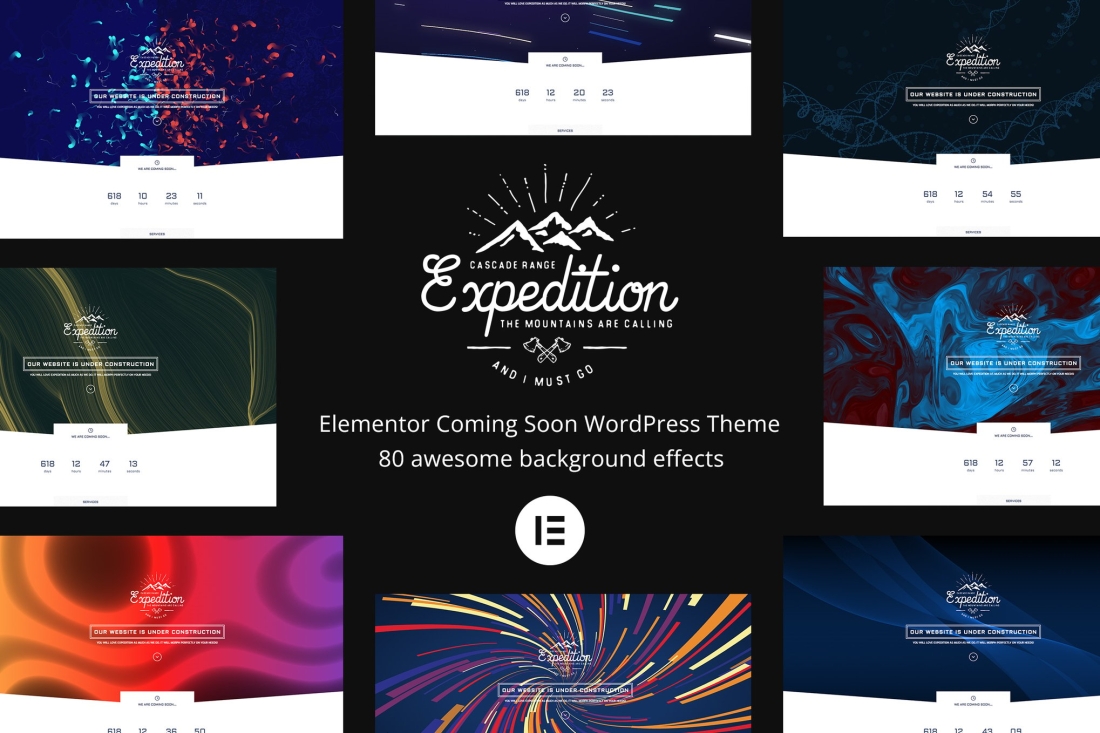 Expedition - Elementor Coming Soon WordPress Theme 4.0.0