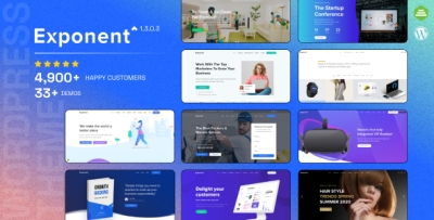 Exponent - Modern Multi-Purpose Business Theme 1.3.0.8