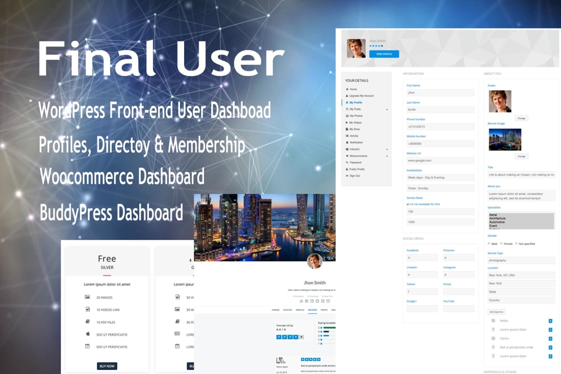 Final User - WP Front-end User Profiles 1.2.3