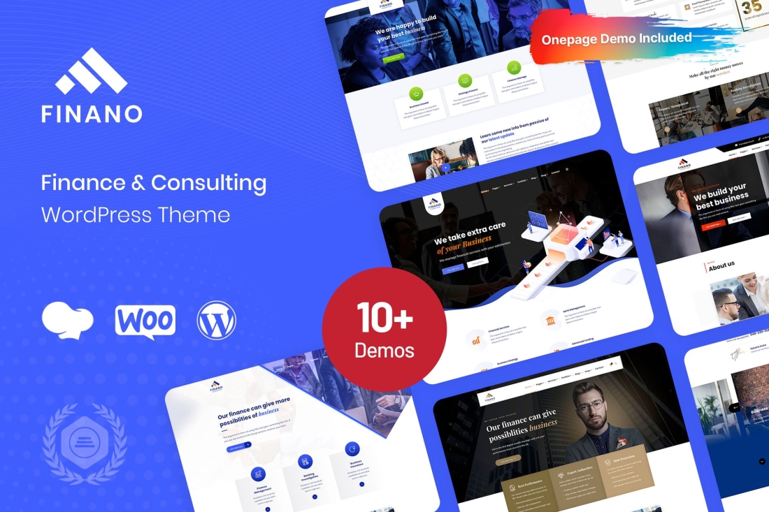 Finano - Finance WordPress Theme 1.2.0