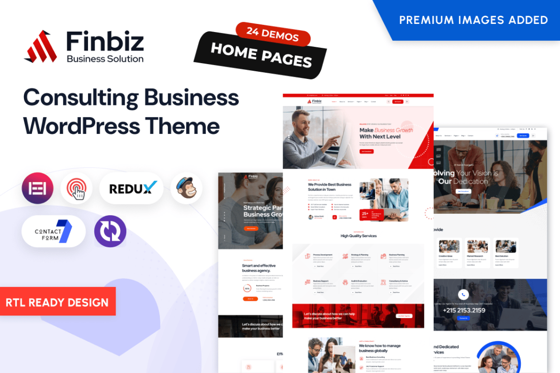 Finbiz - Consulting Business WordPress Theme 2.1.5