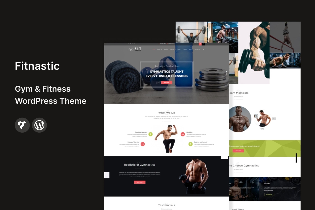 Fitnastic | Gym & Fitness WordPress Theme 2.6
