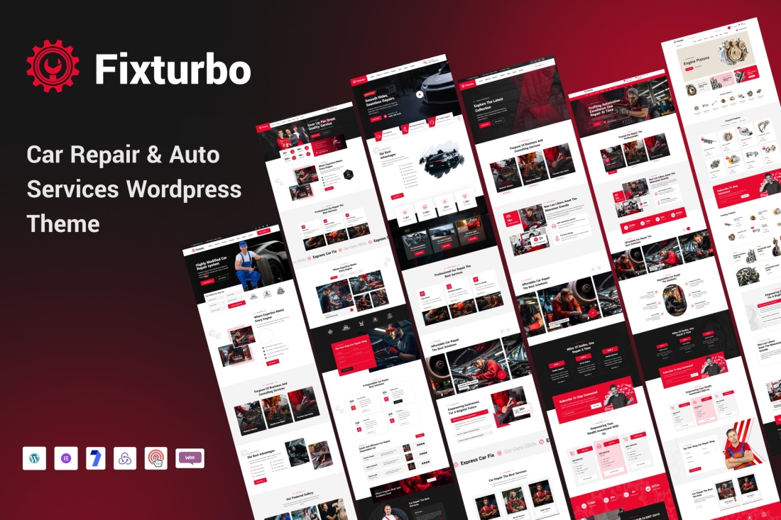 Fixturbo - Car Service & Repair WordPress Theme 1.0.3