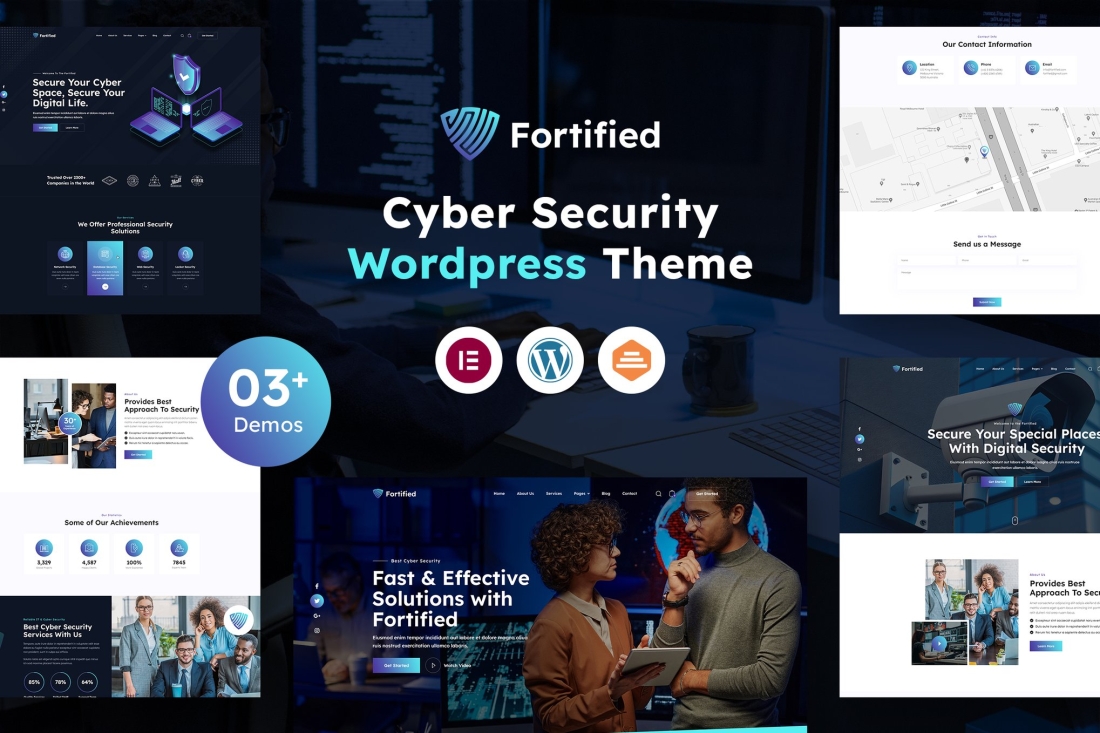Fortified | IT & Cyber Security WordPress Theme 1.0