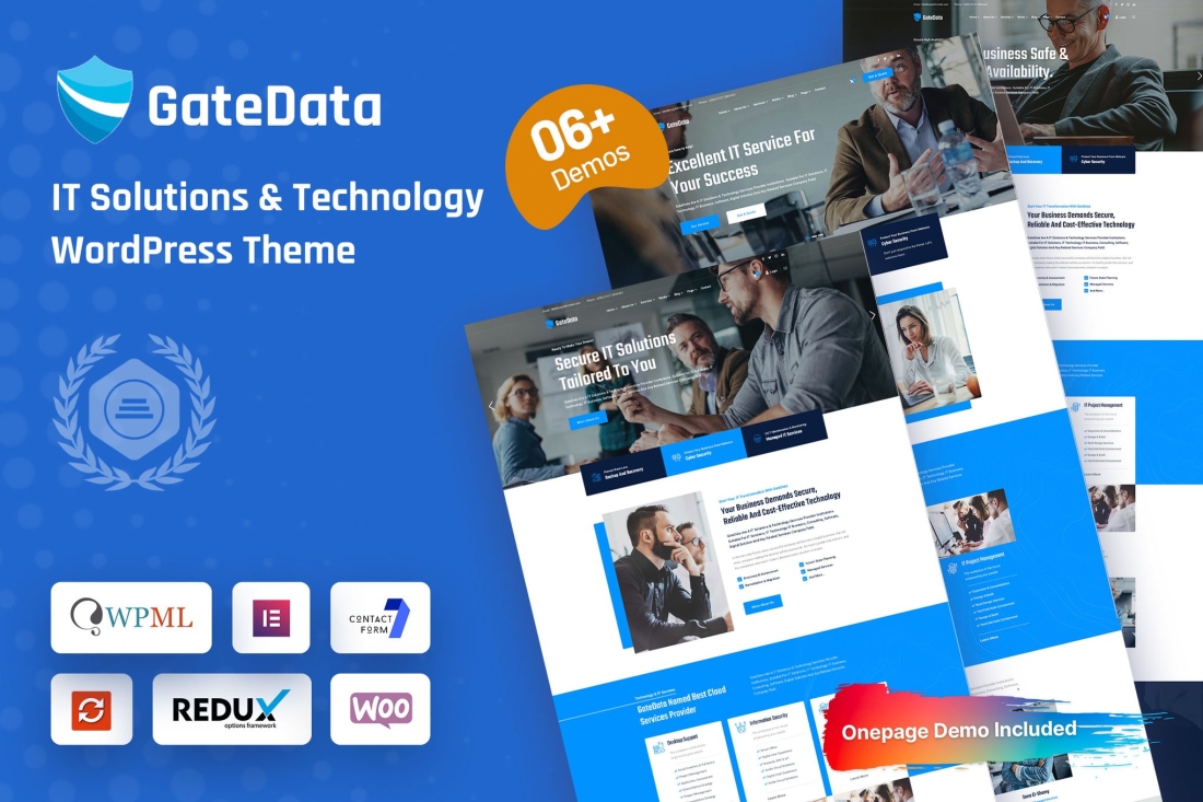 GateData - IT Solutions & Technology WordPress 1.0.1