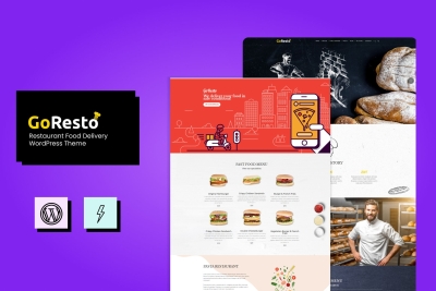 GoResto - Restaurant Food Delivery WordPress Theme 1.7