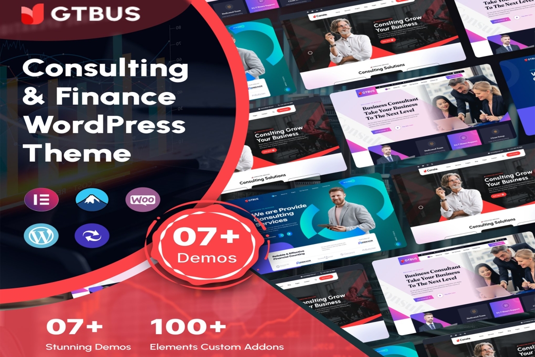 GTBUS - Consulting & Finance WordPress Theme 1.0.3