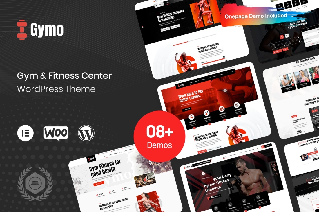 Gymo - Gym & Fitness WordPress Theme 1.0.2