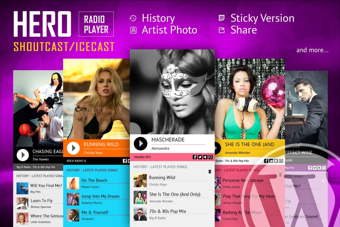 Hero - ShoutCast and IceCast Radio Player 4.4.2