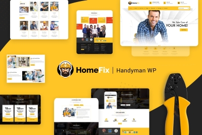 HomeFix - Handyman, Maintenance WordPress Theme 3.3