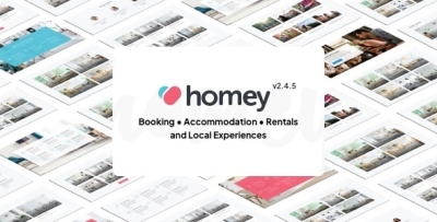 Homey - Booking and Rentals WordPress Theme 2.4.5