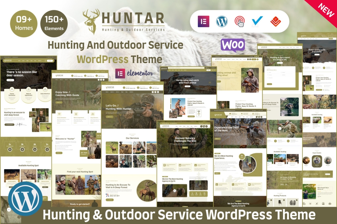 Huntar - Hunting & Outdoor WordPress Theme 1.0.0
