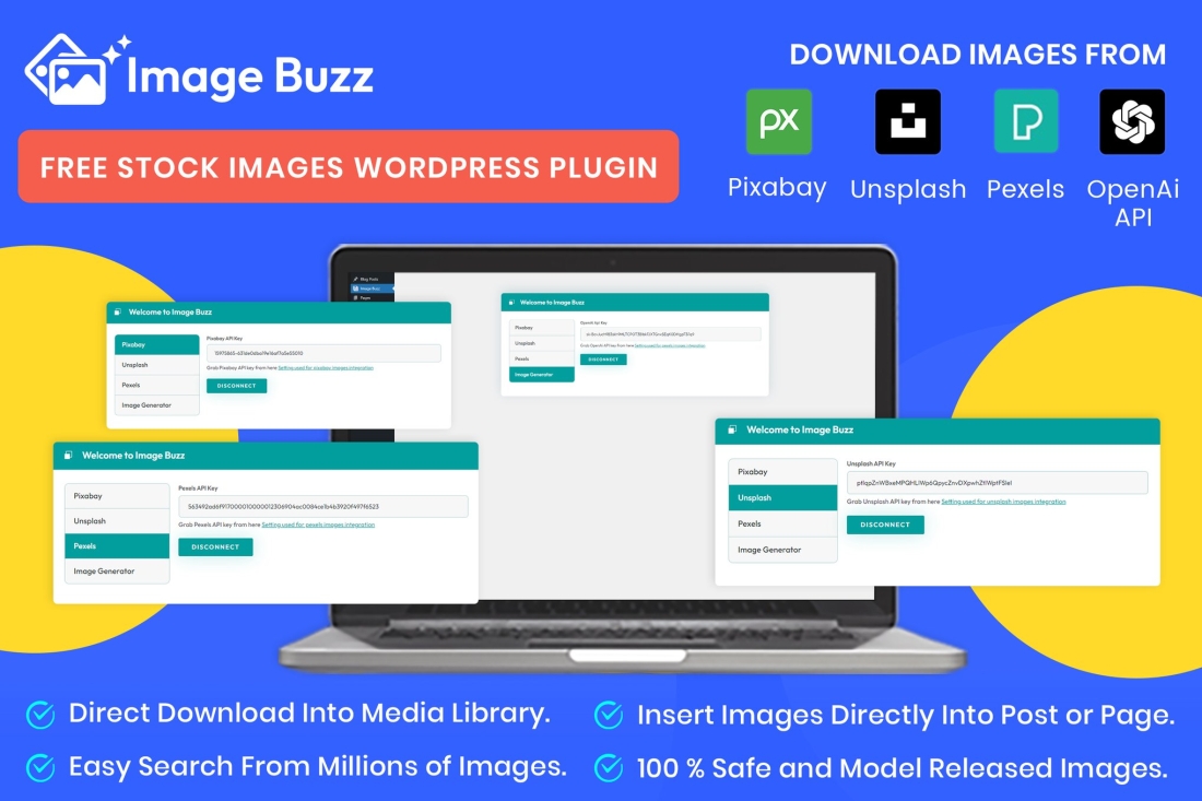 Image Buzz - Free Stock Images WordPress Plugin 1.0.2