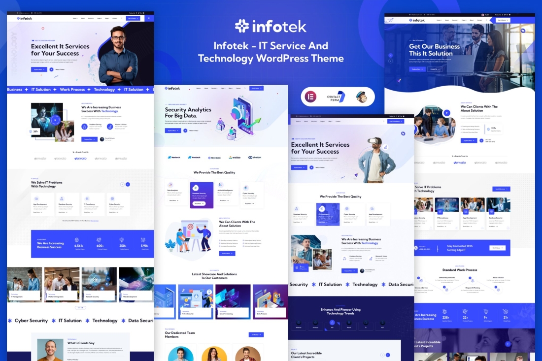 Infotek - IT Service And Technology WordPress Theme 1.0.0