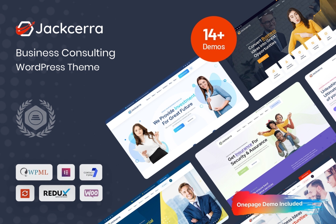 Jackcerra - Business Consulting WordPress Theme 1.0.2