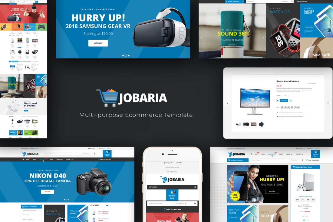 Jobaria - Technology   WordPress Theme 1.0.8