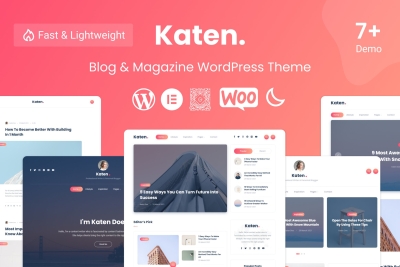 Katen - Blog & Magazine WordPress Theme 1.1