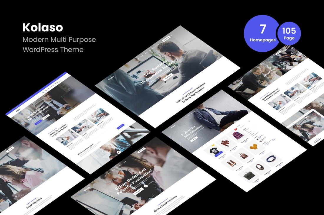 Kolaso - Modern Multi-Purpose WordPress Theme 1.4.0
