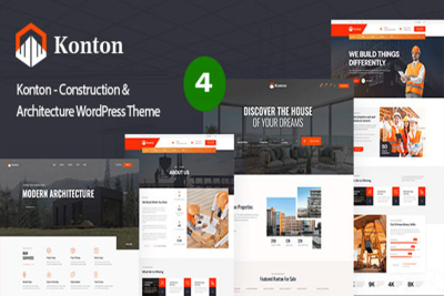 Konton - Construction & Architecture WP Theme 1.0.3