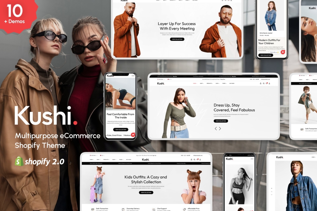 Kushi - Multipurpose WooCommerce Theme 1.0.0