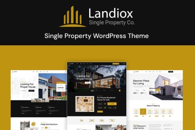 Landiox - Single Property WordPress Theme 1.0.4