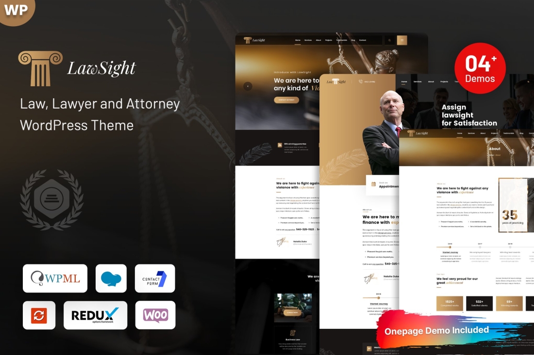 Lawsight - Law & Lawyer WordPress Theme 1.1.7