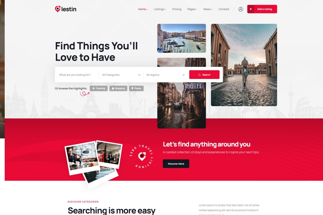 Lestin - Directory Listing WordPress Theme 1.1.8