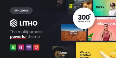 Litho - Multipurpose Elementor WordPress Theme 2.9