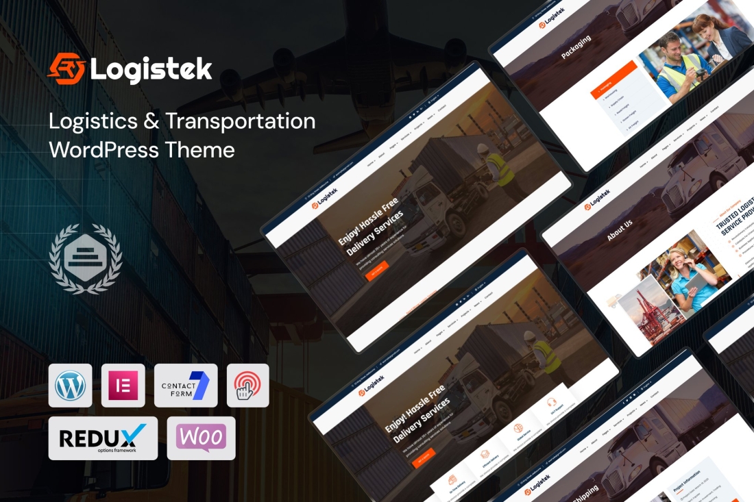Logistek - Logistics & Transportation WordPress 1.0