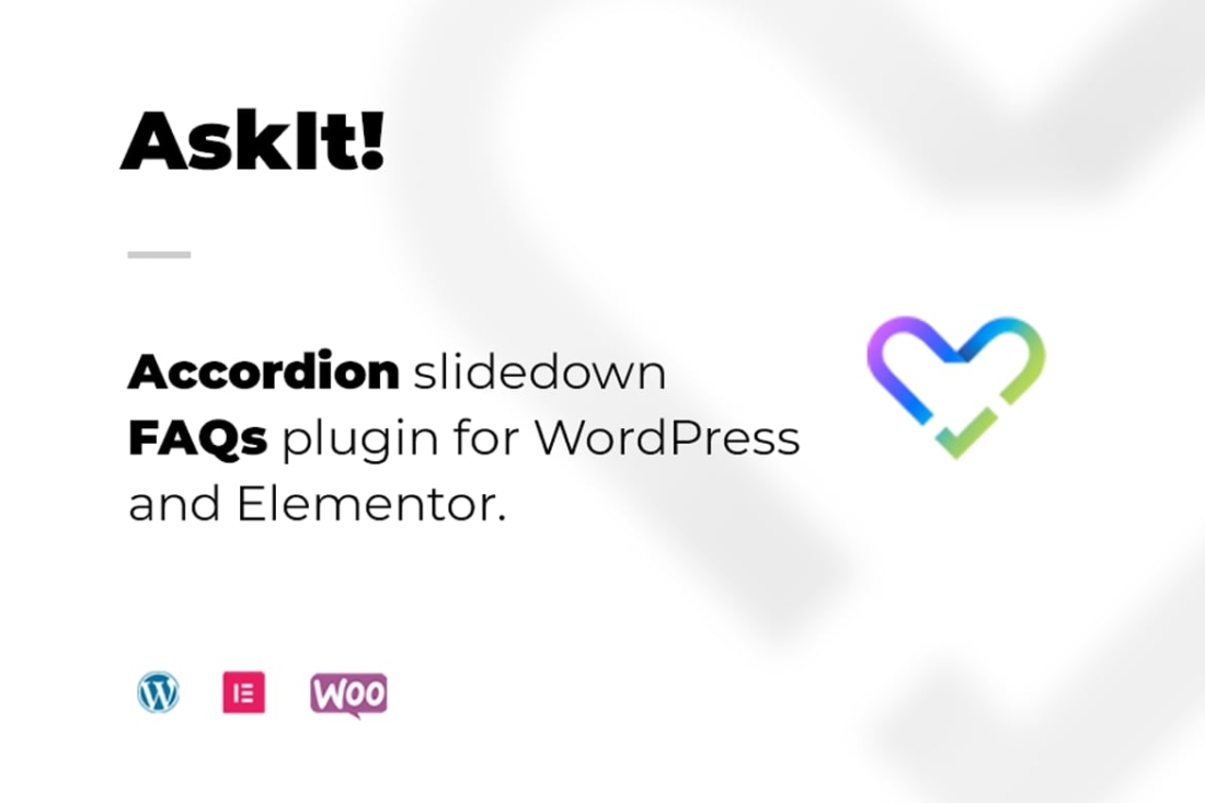 AskIt - A Frequently Asked Questions for WordPress 1.0.0
