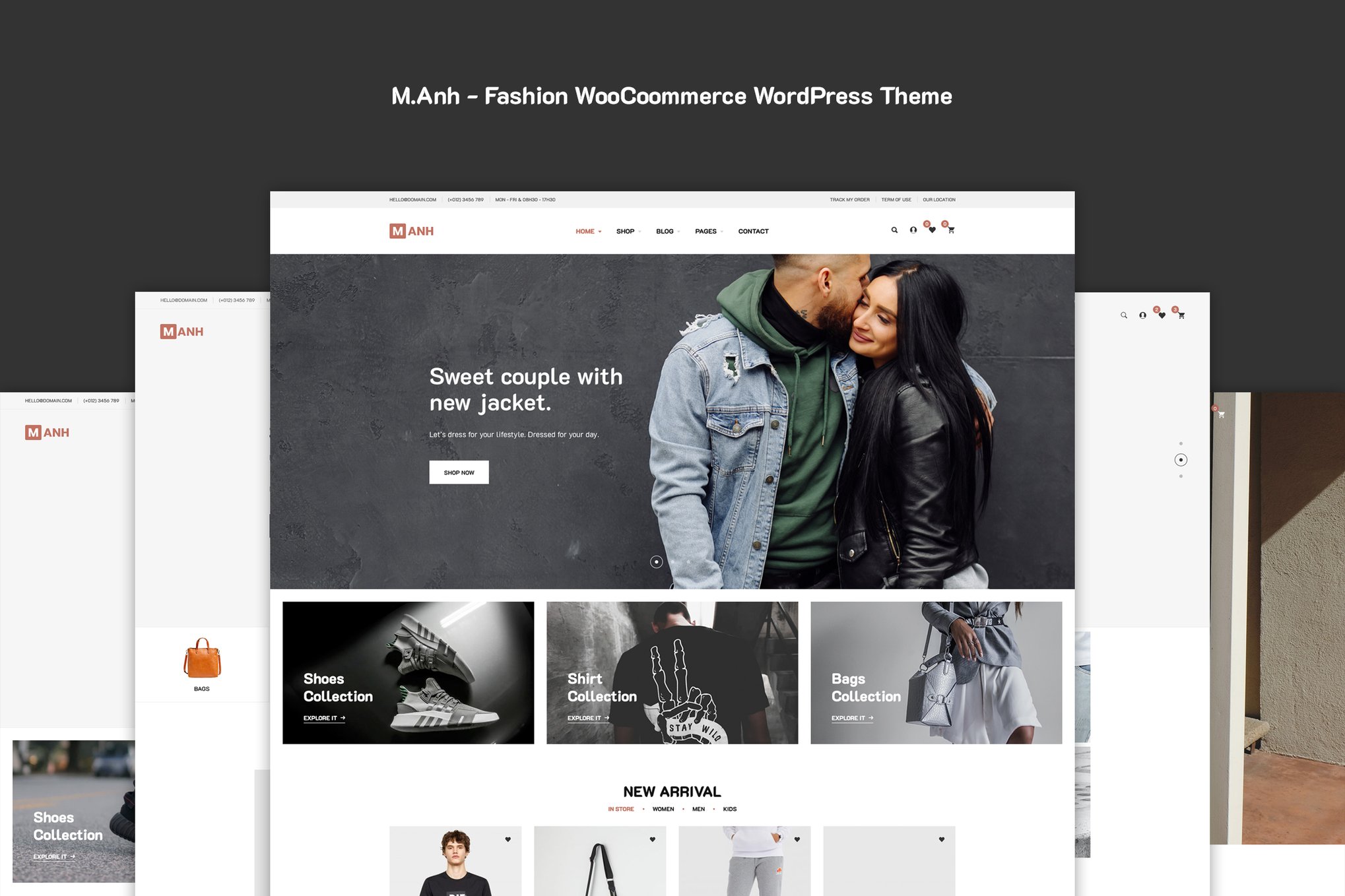 M.Anh – Fashion WooCoommerce WordPress Theme 1.4