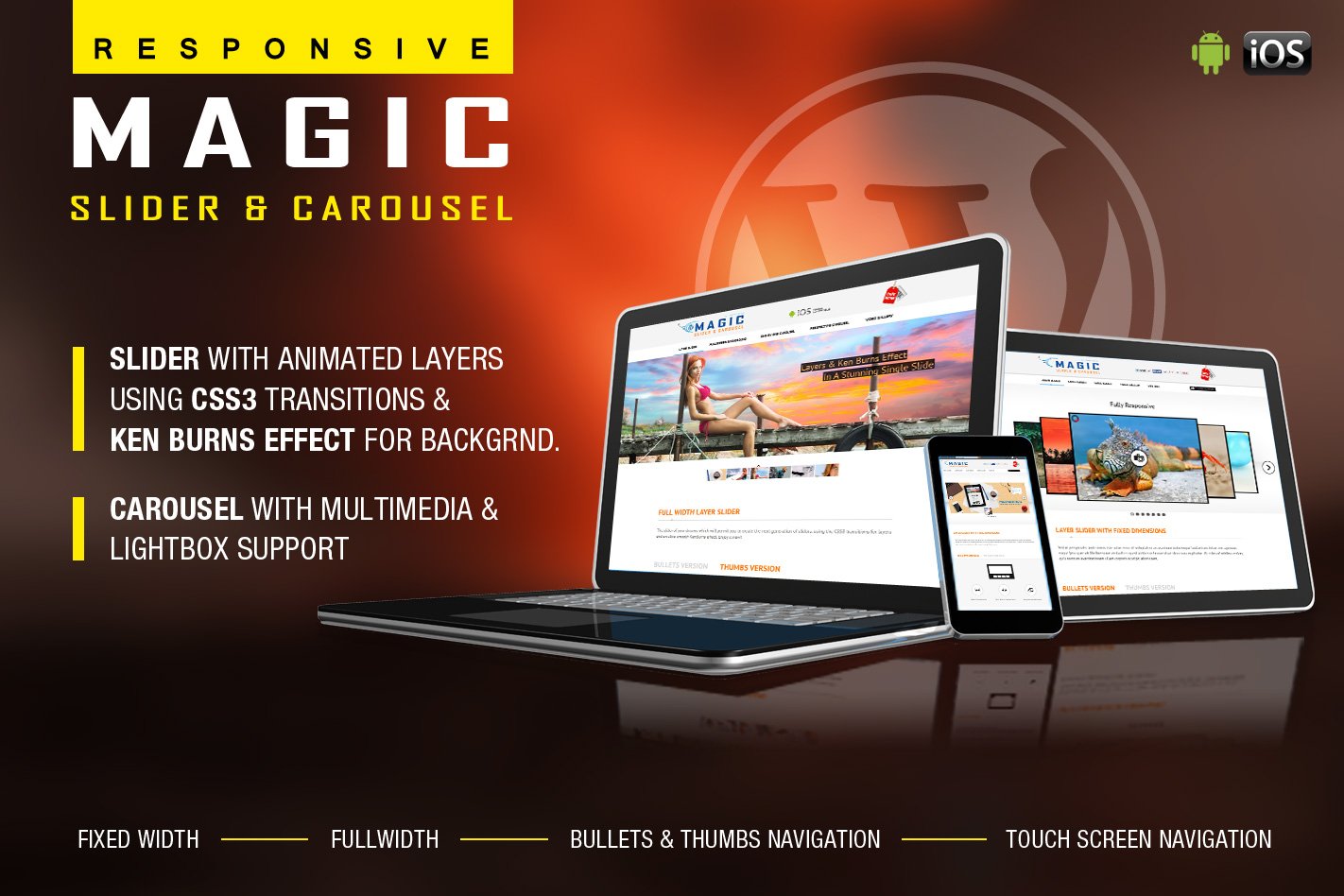 Magic Responsive Slider and Carousel – WP Plugin 2.0