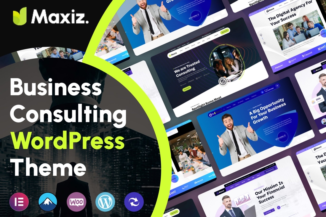 Maxiz - Business Consulting WordPress Theme 1.0.0