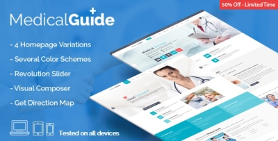 MedicalGuide - Health and Medical WordPress Theme 3.0.1
