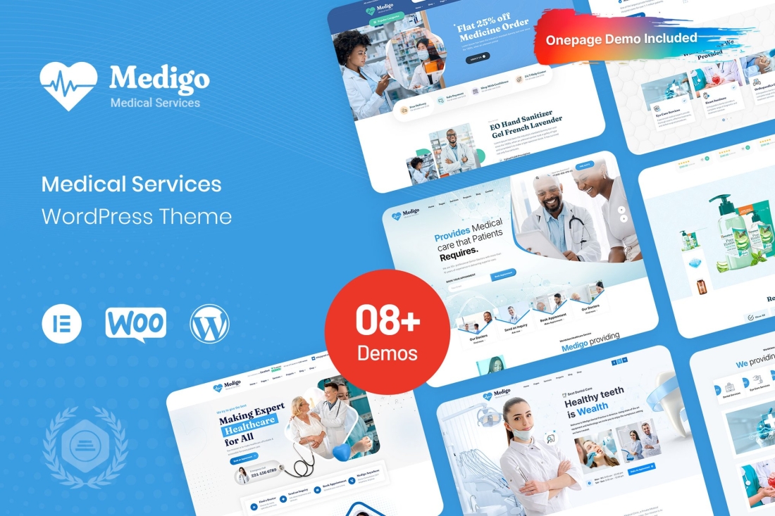 Medigo - Medical WordPress Theme 1.0.0