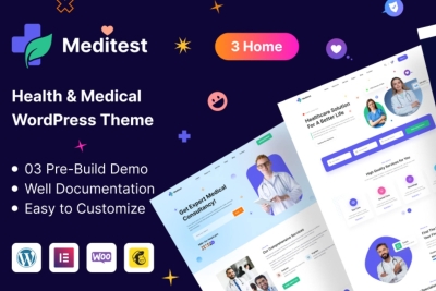 Meditest - Health Care Medical & Hospital Theme 1.1.6