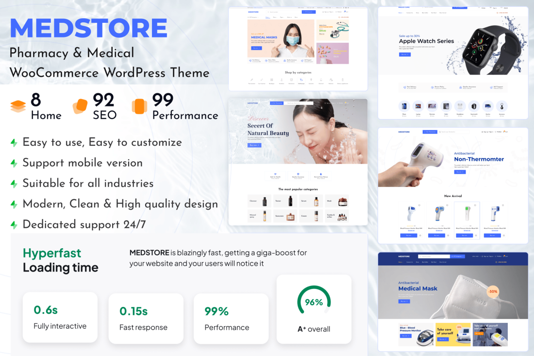 Medstore - Responsive WooCommerce WordPress Theme 1.0.0