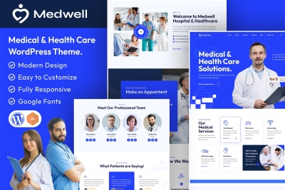 Medwell | Medical & Health Care WordPress Theme 1.0