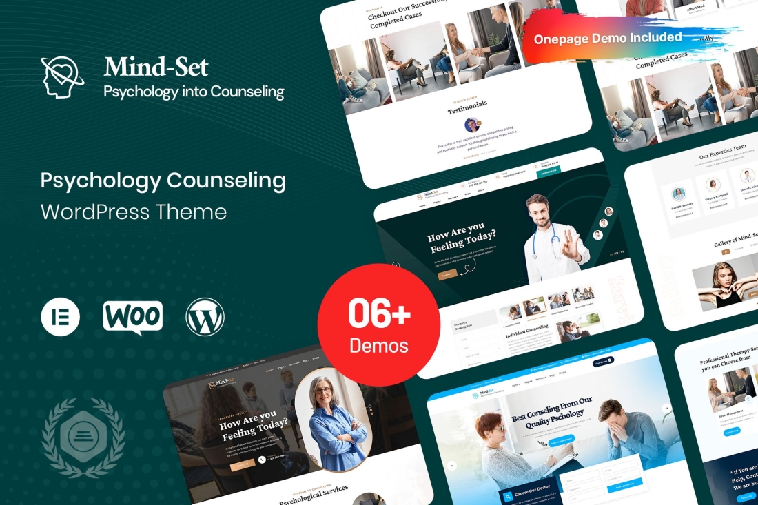 Mindset - Psychology Counseling WordPress Theme 1.0.5