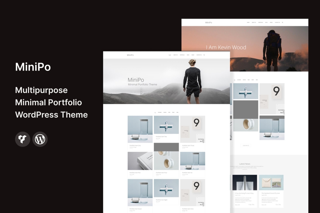 MiniPo - Minimal Portfolio WordPress Theme 2.8