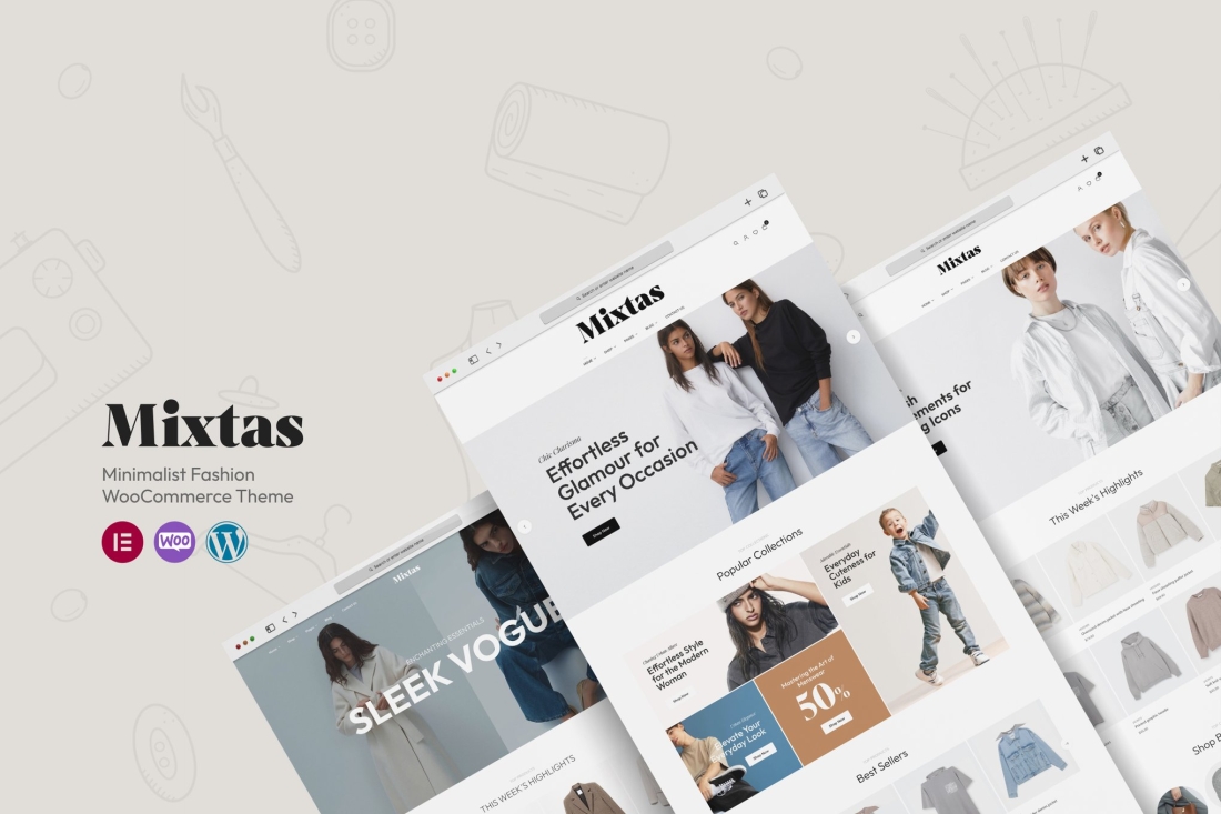 Mixtas - Minimalist Fashion WooCommerce Theme 1.0.7