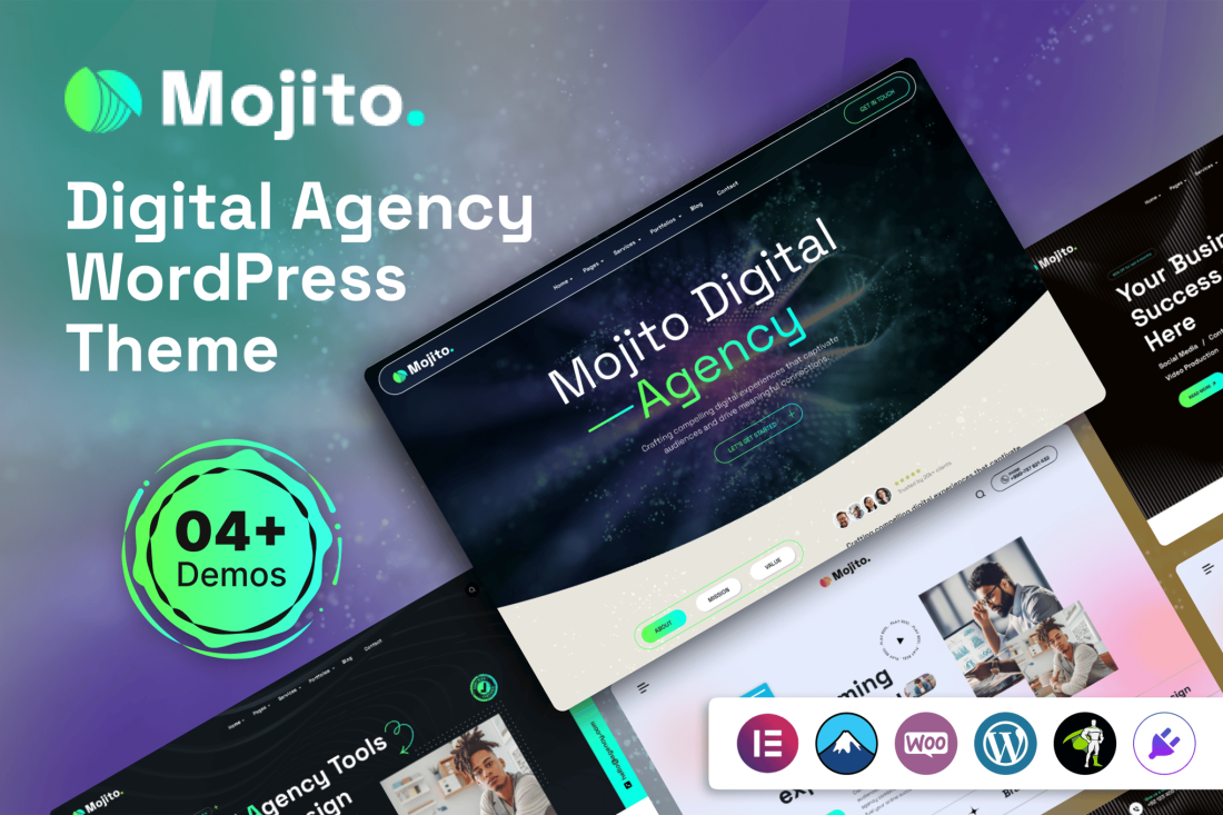 Mojito - Digital Agency WordPress Theme 1.0.0