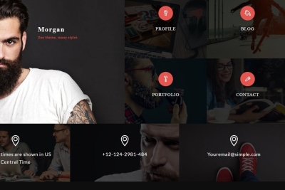 Morgan - Resume, vCard and Profile Theme 3.5.1