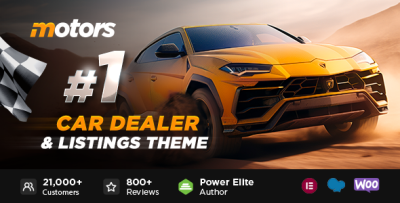 Motors - Car Dealer, Rental & Listing Theme 5.6.65