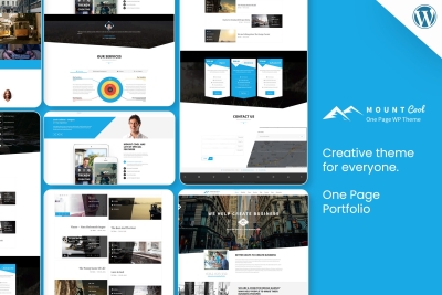 MountCool - Single Page Portfolio Wordpress Theme 3.0